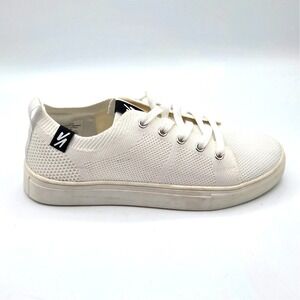 IOB Rival Women's White‎ Ace Knit Sneakers Size 7.5